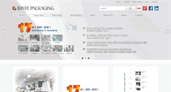 Desktop Screenshot of junyepackaging.com